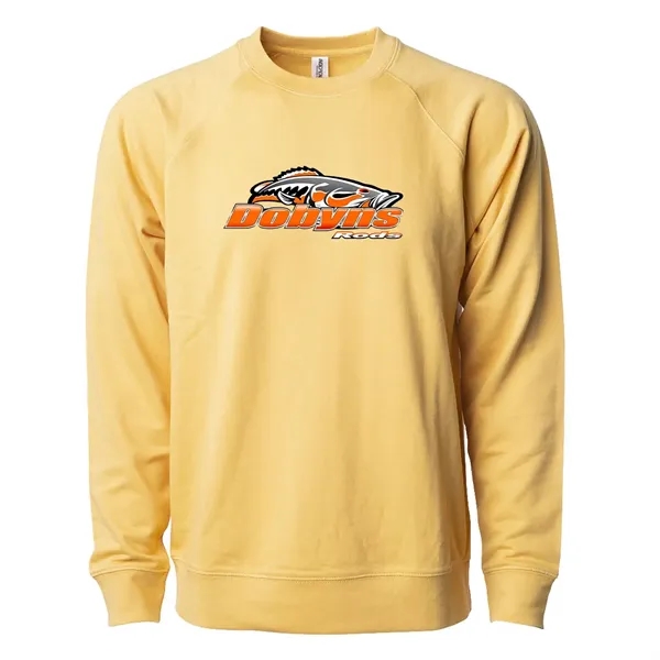 Independent Trading Unisex Lightweight Loopback Terry Crew... from ASI 30208 A P Specialties / AP Specialties