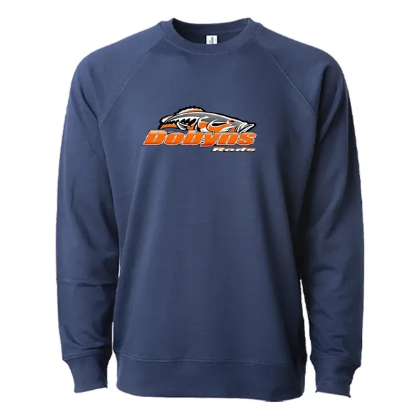 Independent Trading Unisex Lightweight Loopback Terry Crew... from ASI 30208 A P Specialties / AP Specialties