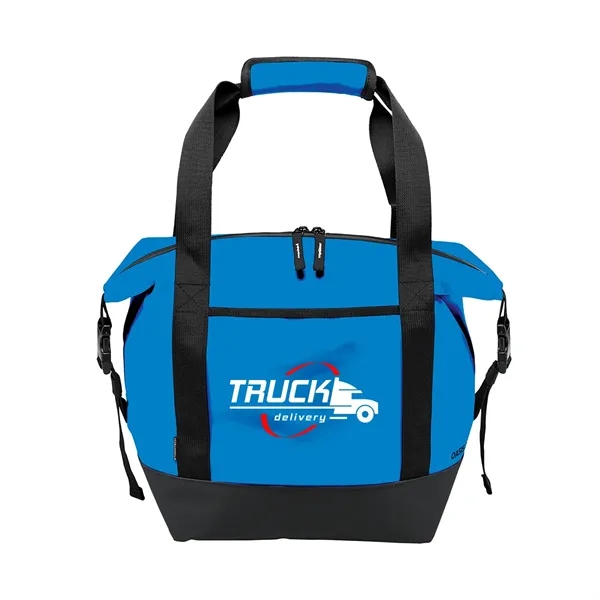 Cooler bag with a large main zippered opening, an external pocket,... from ASI 61125 Hit Promotional Products / Hit®