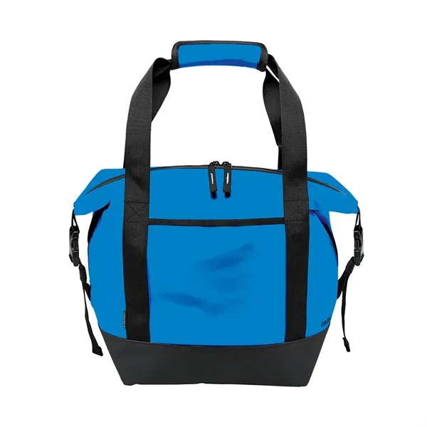 Cooler bag with a large main zippered opening, an external pocket,... from ASI 61125 Hit Promotional Products / Hit®