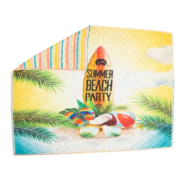 Polyester blanket with full color printing.... from ASI 61125 Hit Promotional Products / Hit®