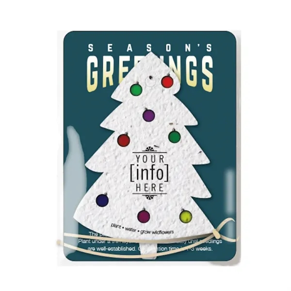 Gift pack features a recycled info card and plantable seed paper... from ASI 40646 Bloomin Promotions / Bloomin' Promotions™