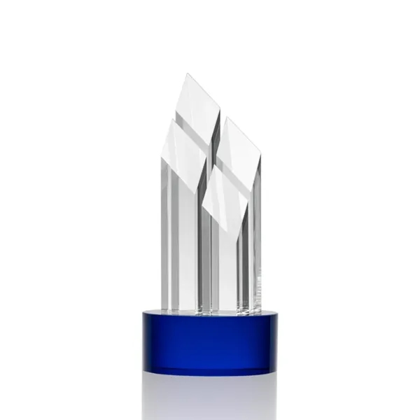 Optical crystal award with four beautiful diamond towers.... from ASI 84592 St Regis Group / St Regis