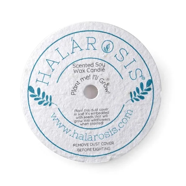 Seed Paper Candle Dust Cover... from ASI 40646 Bloomin Promotions / Bloomin' Promotions™