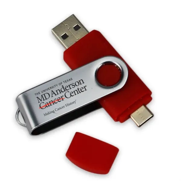 Dual USB A and USB C drive... from ASI 63776 KTI Networks Inc
