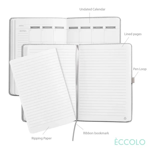 The Eccolo® Sprinkler Journal is a flexi cover eco-friendly notebook crafted... from ASI 84592 St Regis Group