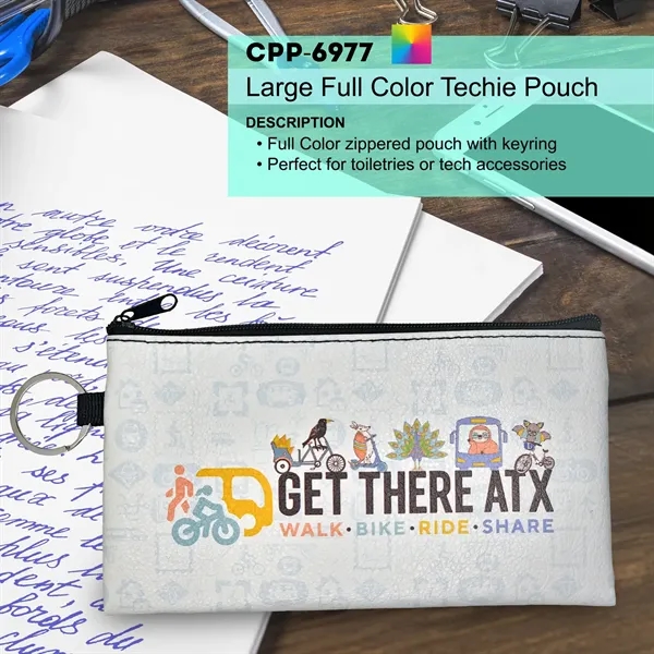 large Full Color Techie Pouch... from ASI 30208 A P Specialties / AP Specialties