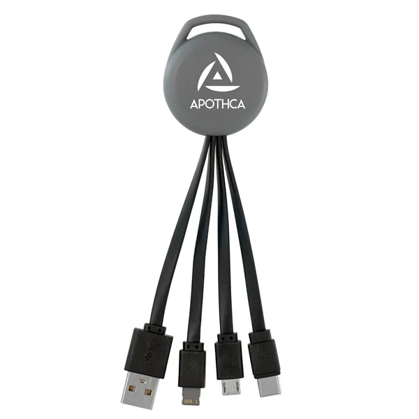 VIVID 3-IN-1 CHARGING CABLE... from ASI 30208 A P Specialties / AP Specialties
