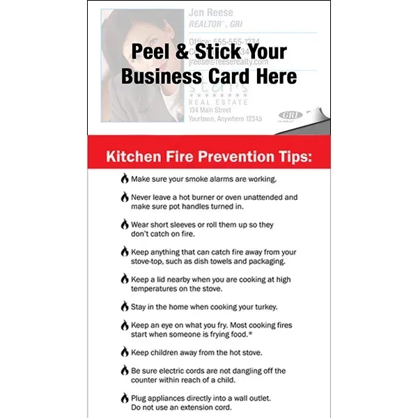 12-Month Calendar Magnet Pad - Tear-Off with Blank White Envelopes... from ASI 46719 Corner Lot Marketing Inc / CLMPromotions