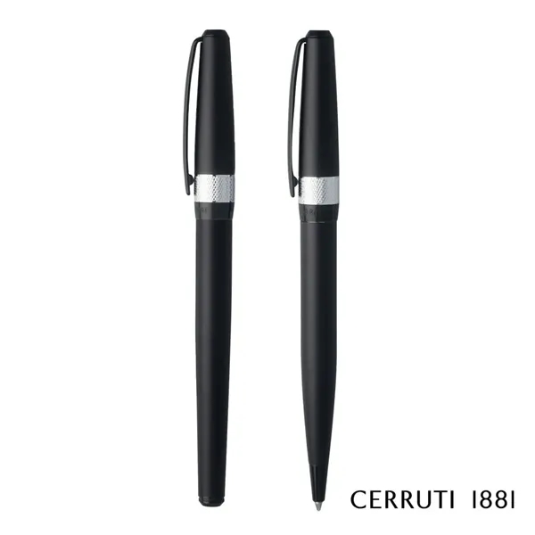 The Cerruti 1881® Canal Ballpoint Pen & Rollerball Pen Gift Set... from ASI 84592 St Regis Group