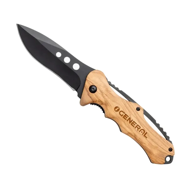 This versatile Yogo Pocket Knife features a sharp, durable blade perfect... from ASI 84592 St Regis Group