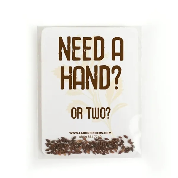 Includes tree seeds, 3x4 backer card, and cello.... from ASI 40646 Bloomin Promotions / Bloomin' Promotions™