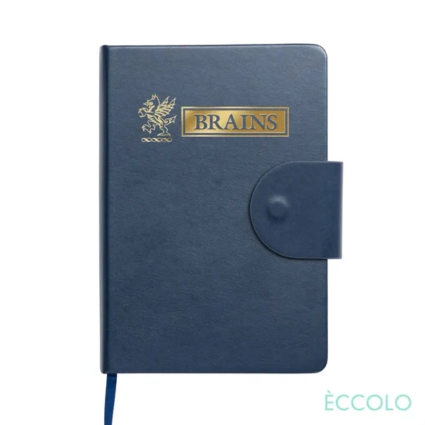 The Eccolo® Foxtrot Flap Closure Hardcover Journal features a stylish design... from ASI 84592 St Regis Group
