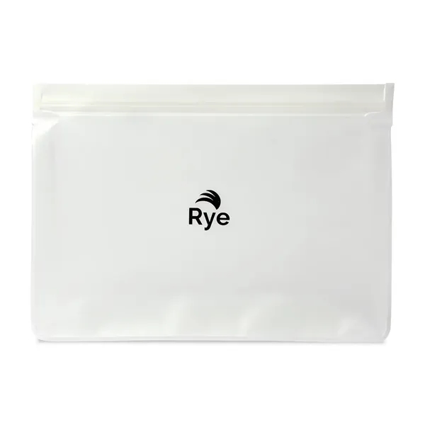 11" x 8" x 3" reusable stand-up food storage bag.... from ASI 56070 Gemline / Gemline®