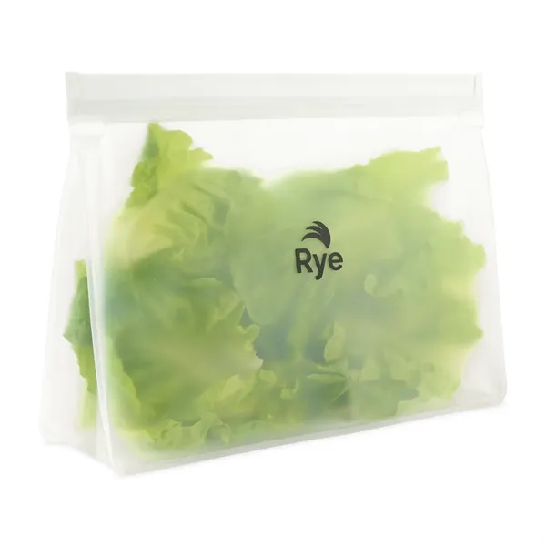 11" x 8" x 3" reusable stand-up food storage bag.... from ASI 56070 Gemline / Gemline®