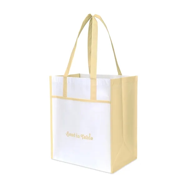 13" x 15" laminated non-woven shopping tote.... from ASI 56070 Gemline / Gemline®