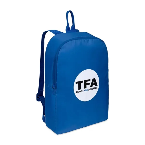11" x 15" rPET backpack with large zippered pocket.... from ASI 56070 Gemline / Gemline®