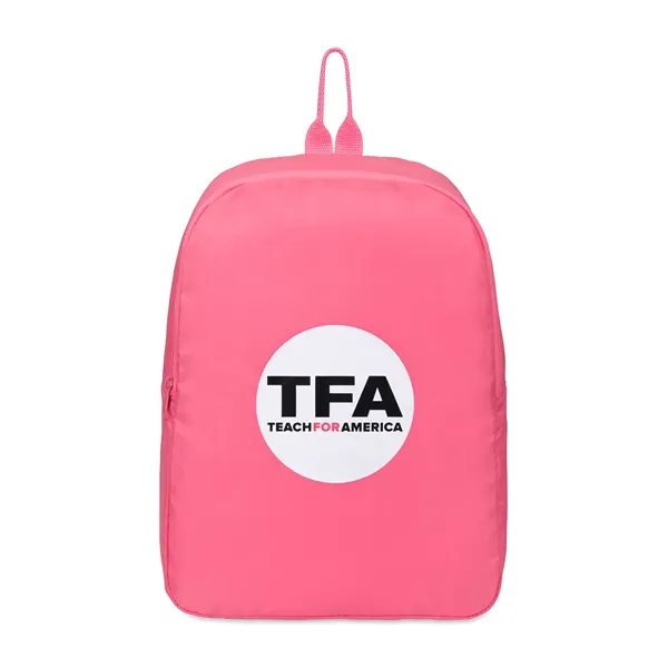 11" x 15" rPET backpack with large zippered pocket.... from ASI 56070 Gemline / Gemline®