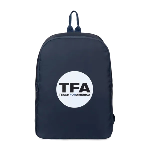 11" x 15" rPET backpack with large zippered pocket.... from ASI 56070 Gemline / Gemline®