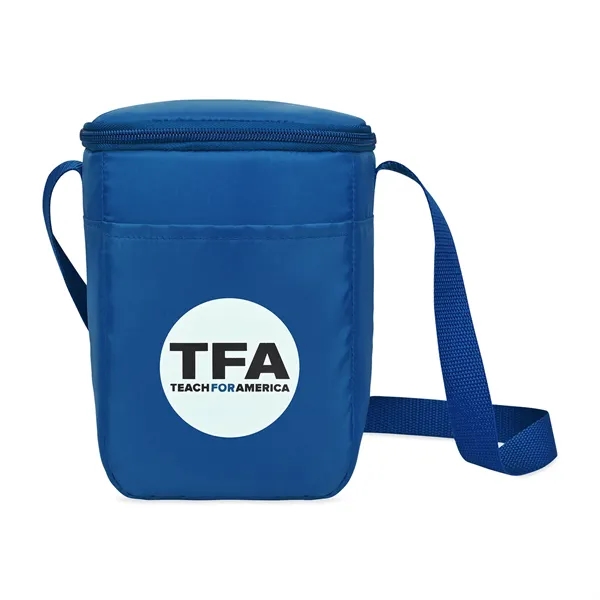 Recycled lunch cooler with 6 can capacity, PEVA lining and 41"... from ASI 56070 Gemline / Gemline®