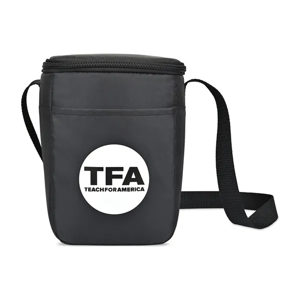 Recycled lunch cooler with 6 can capacity, PEVA lining and 41"... from ASI 56070 Gemline / Gemline®