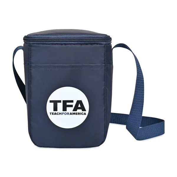 Recycled lunch cooler with 6 can capacity, PEVA lining and 41"... from ASI 56070 Gemline / Gemline®