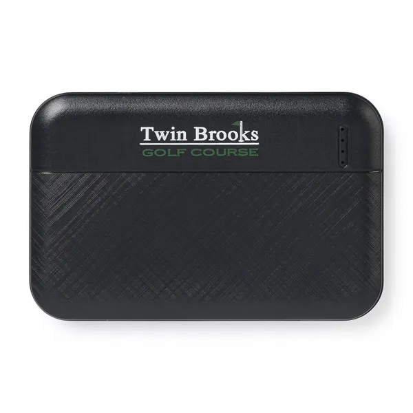 Power bank with 5000mAh rechargeable lithium polymer battery.... from ASI 56070 Gemline / Gemline®