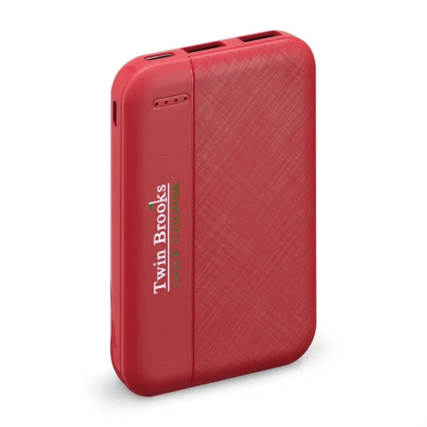 Power bank with 5000mAh rechargeable lithium polymer battery.... from ASI 56070 Gemline / Gemline®