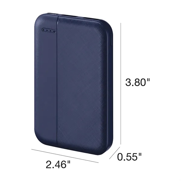 Power bank with 5000mAh rechargeable lithium polymer battery.... from ASI 56070 Gemline / Gemline®