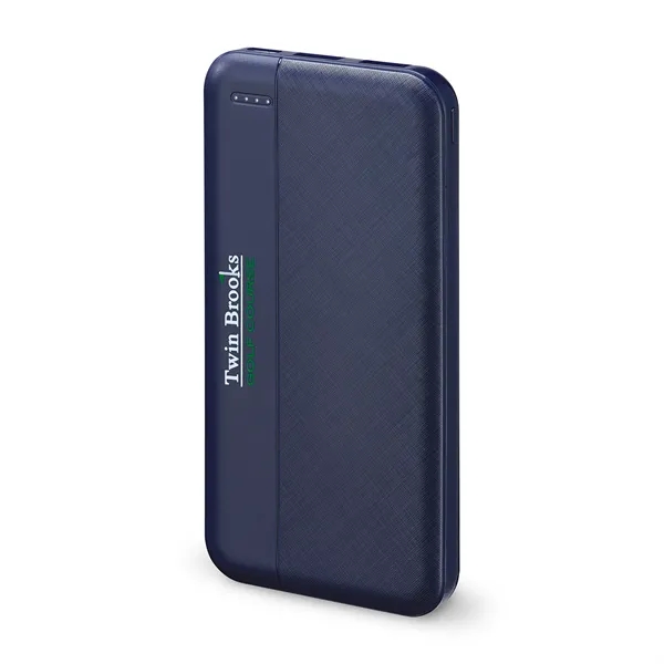 Power bank with 10000mAh rechargeable lithium polymer battery.... from ASI 56070 Gemline / Gemline®