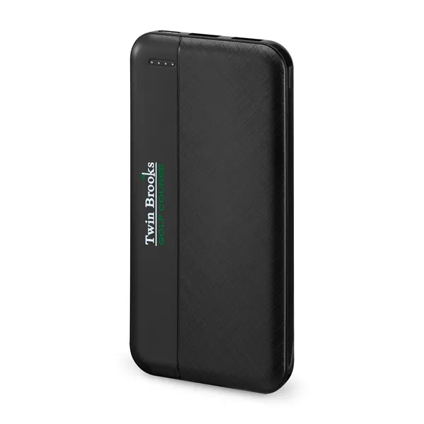 Power bank with 10000mAh rechargeable lithium polymer battery.... from ASI 56070 Gemline / Gemline®
