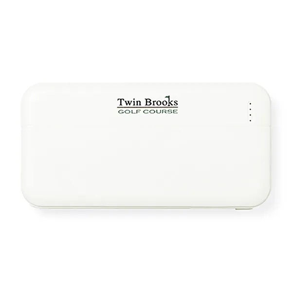 Power bank with 10000mAh rechargeable lithium polymer battery.... from ASI 56070 Gemline / Gemline®