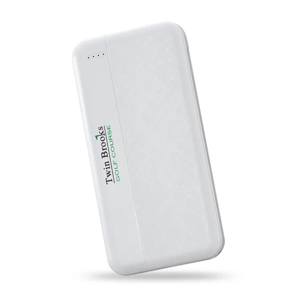 Power bank with 10000mAh rechargeable lithium polymer battery.... from ASI 56070 Gemline / Gemline®