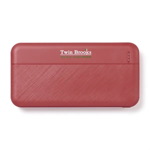 Power bank with 10000mAh rechargeable lithium polymer battery.... from ASI 56070 Gemline / Gemline®