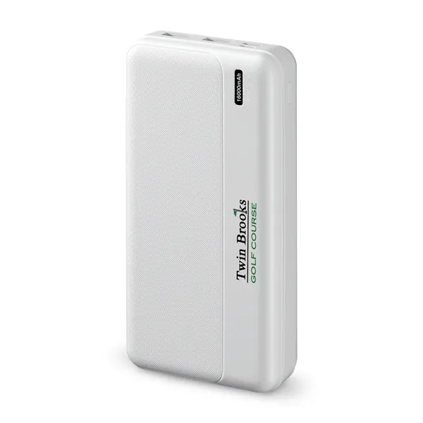 Power bank with 16000mAh rechargeable lithium polymer battery.... from ASI 56070 Gemline / Gemline®