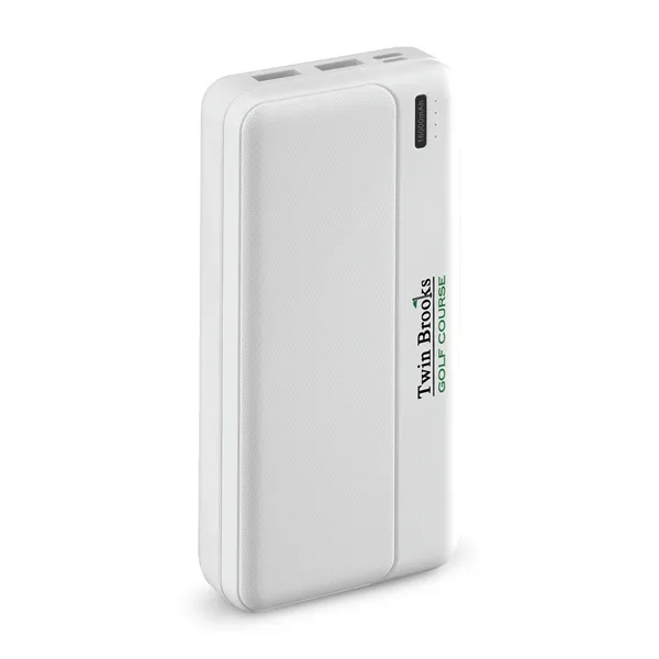 Power bank with 16000mAh rechargeable lithium polymer battery.... from ASI 56070 Gemline / Gemline®
