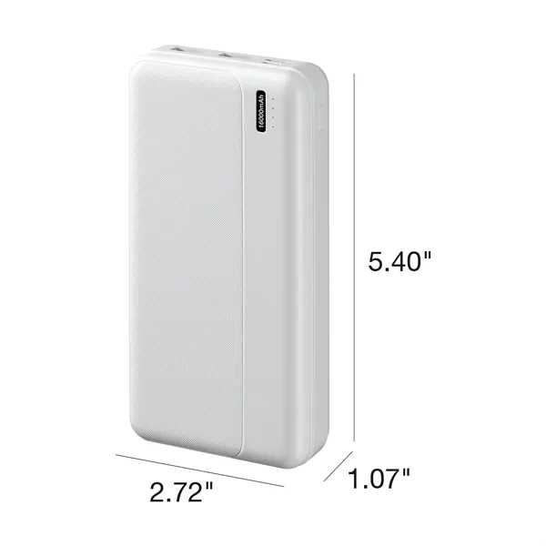 Power bank with 16000mAh rechargeable lithium polymer battery.... from ASI 56070 Gemline / Gemline®