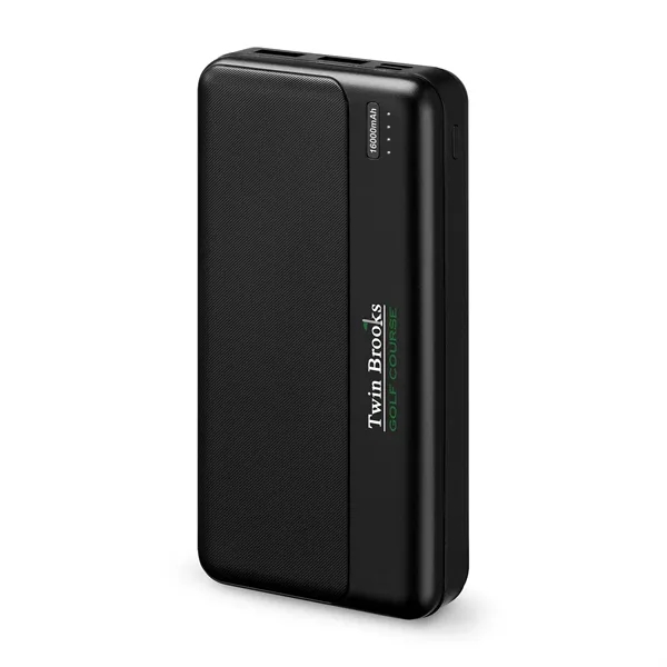 Power bank with 16000mAh rechargeable lithium polymer battery.... from ASI 56070 Gemline / Gemline®