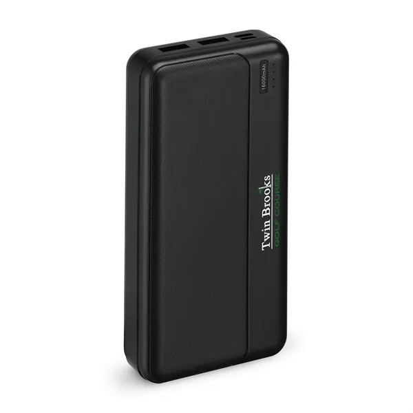 Power bank with 16000mAh rechargeable lithium polymer battery.... from ASI 56070 Gemline / Gemline®