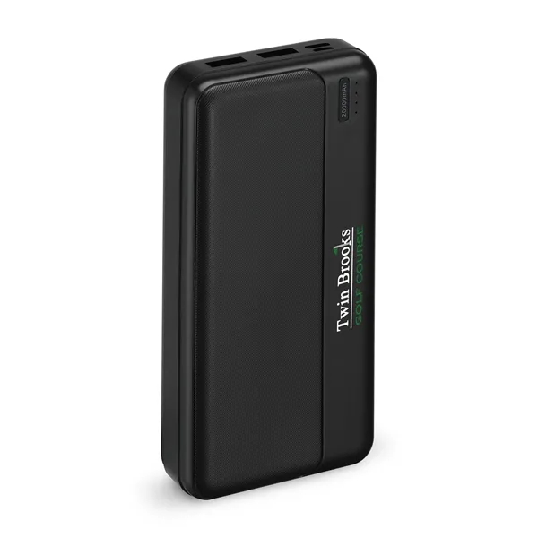 Power bank with 20000mAh rechargeable lithium polymer battery.... from ASI 56070 Gemline / Gemline®
