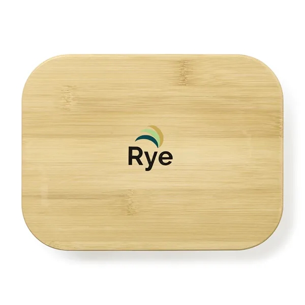 7-cup bamboo/glass storage container.... from ASI 56070 Gemline / Gemline®