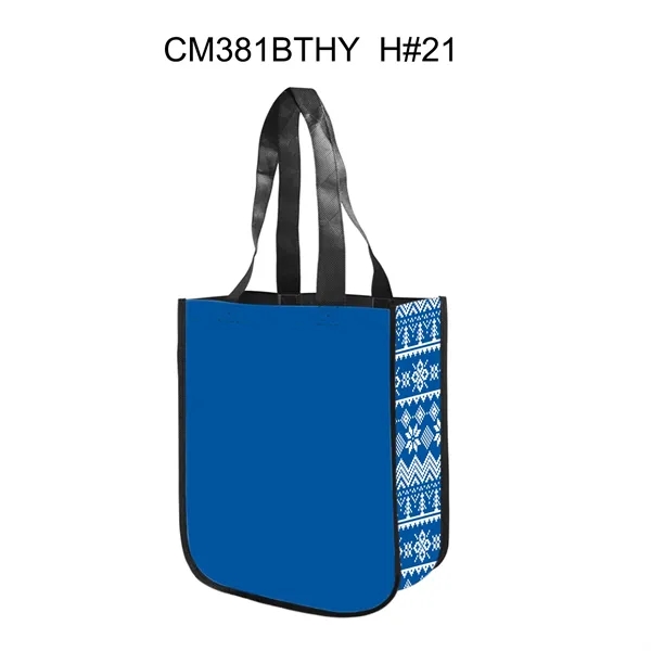 Full Color 130 GSM non woven 5 sides Matte finish Christmas... from ASI 41511 Brainchild USA Inc / BrainChild Gift Club