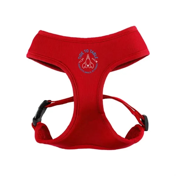 Polyester pet harness, available in Medium to 2XL, features adjustable straps... from ASI 92980 WOV-IN® / Universal Strap/Wov-In Line