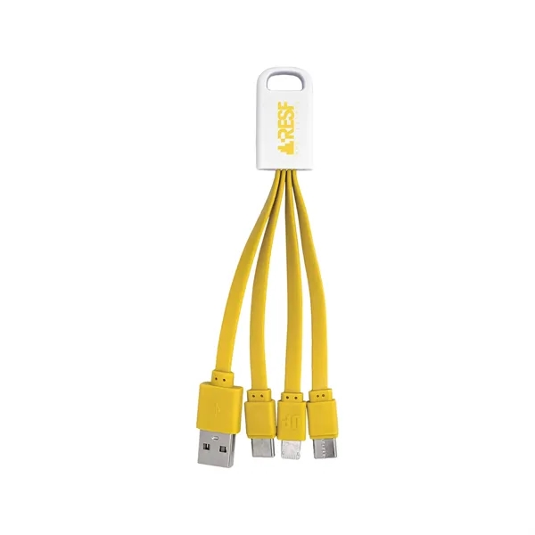 4-in-1 Noodle Charging Cable... from ASI 30208 A P Specialties / AP Specialties