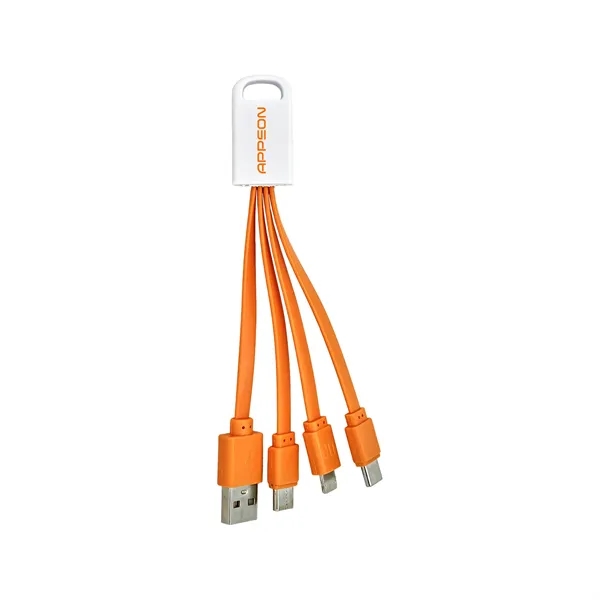 4-in-1 Noodle Charging Cable... from ASI 30208 A P Specialties / AP Specialties