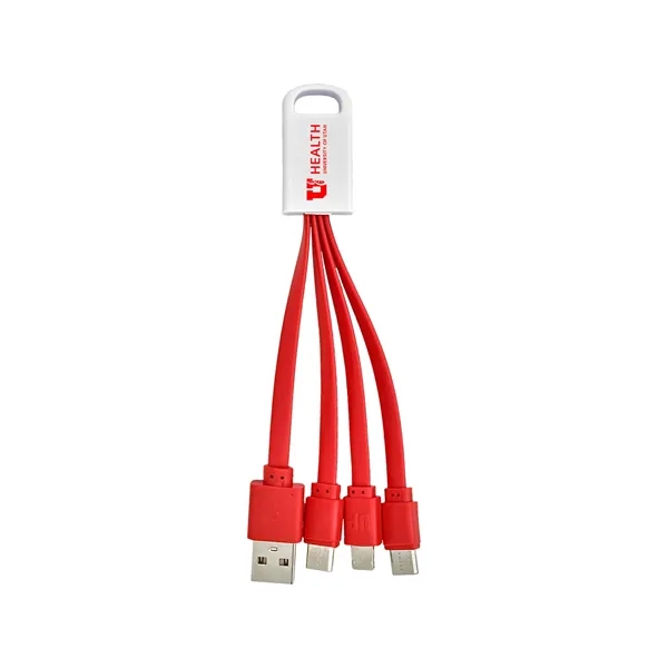 4-in-1 Noodle Charging Cable... from ASI 30208 A P Specialties / AP Specialties