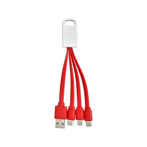 4-in-1 Noodle Charging Cable... from ASI 30208 A P Specialties / AP Specialties
