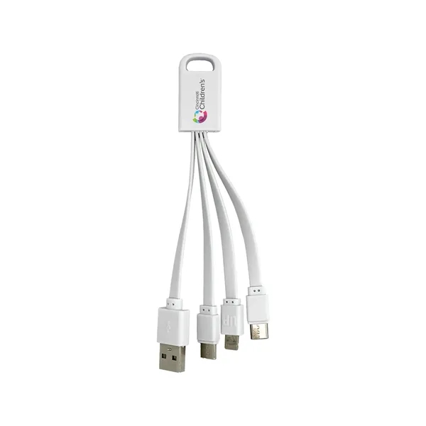 4-in-1 Noodle Charging Cable... from ASI 30208 A P Specialties / AP Specialties