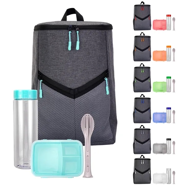 Victory Cooler Backpack Ultimate Lunch & Drink Set... from ASI 30208 A P Specialties / AP Specialties