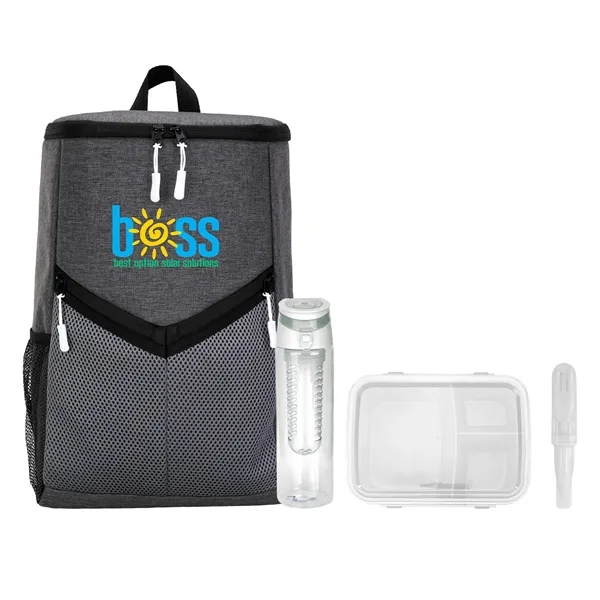 Victory Lunch & Drink To Go Backpack Set... from ASI 30208 A P Specialties / AP Specialties